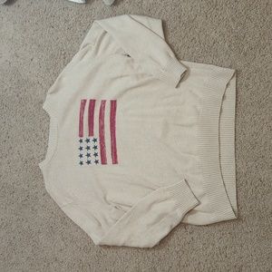 American flag sweater